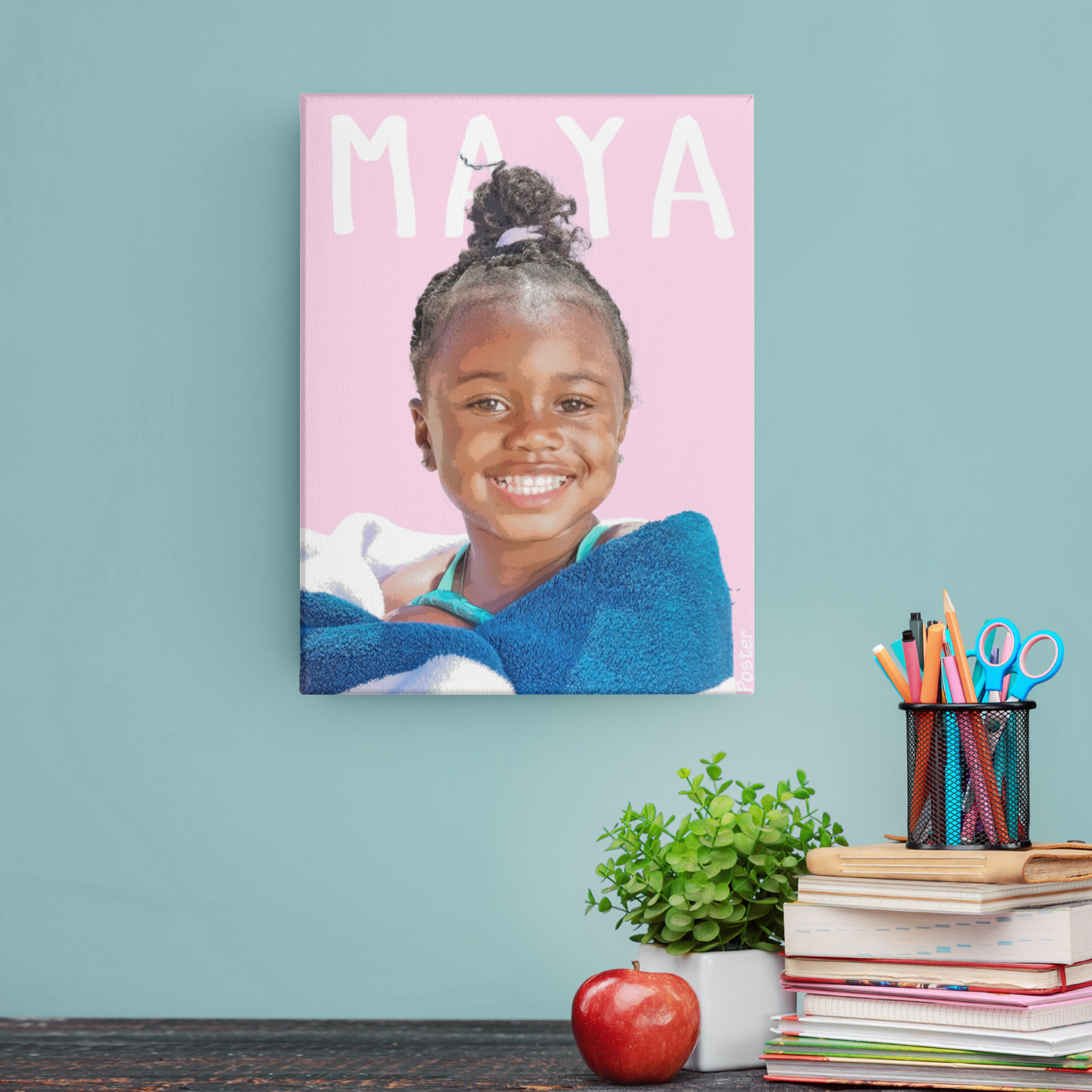 My First Art - Custom Kids Wall Art on Canvas