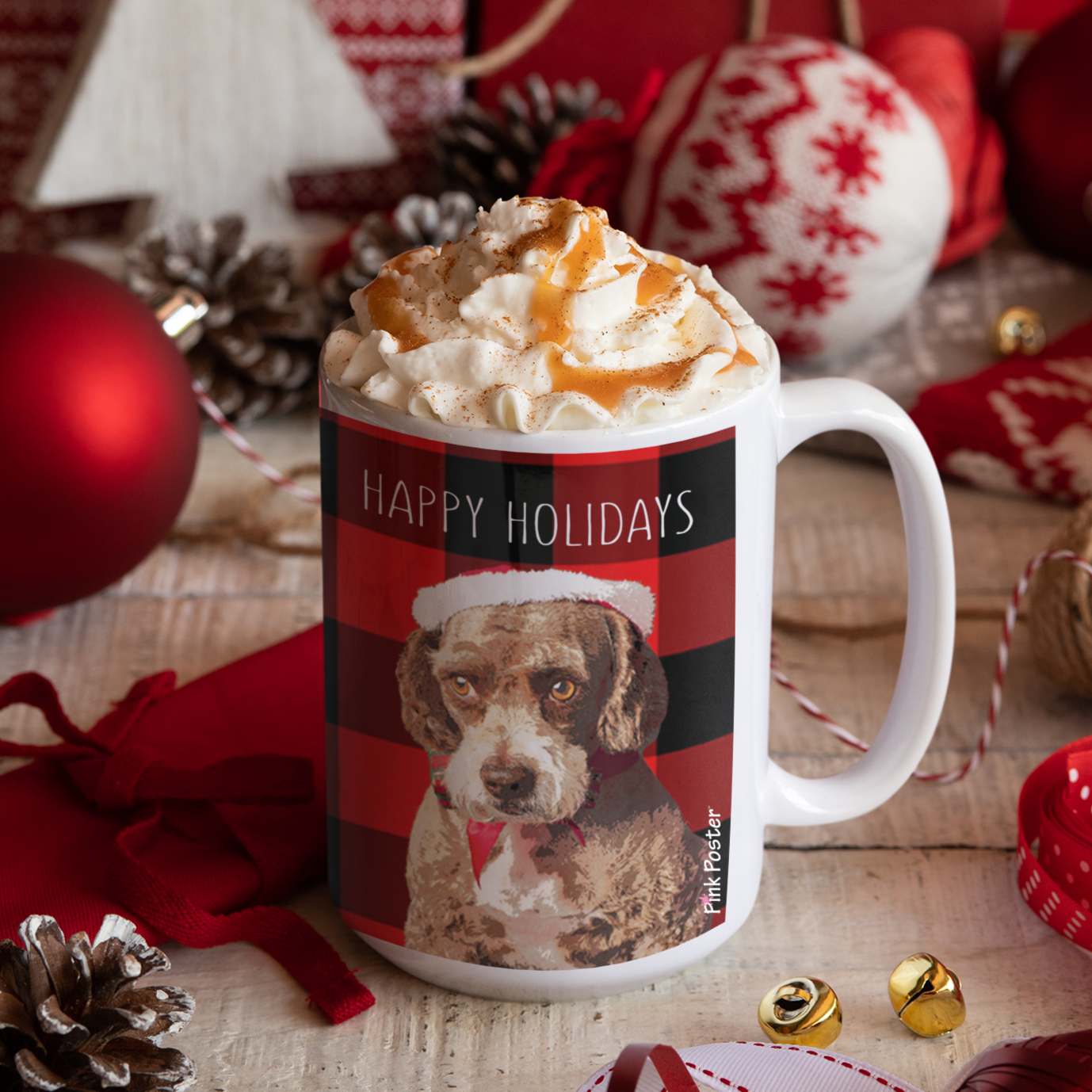 Custom Pet Art Coffee Mugs