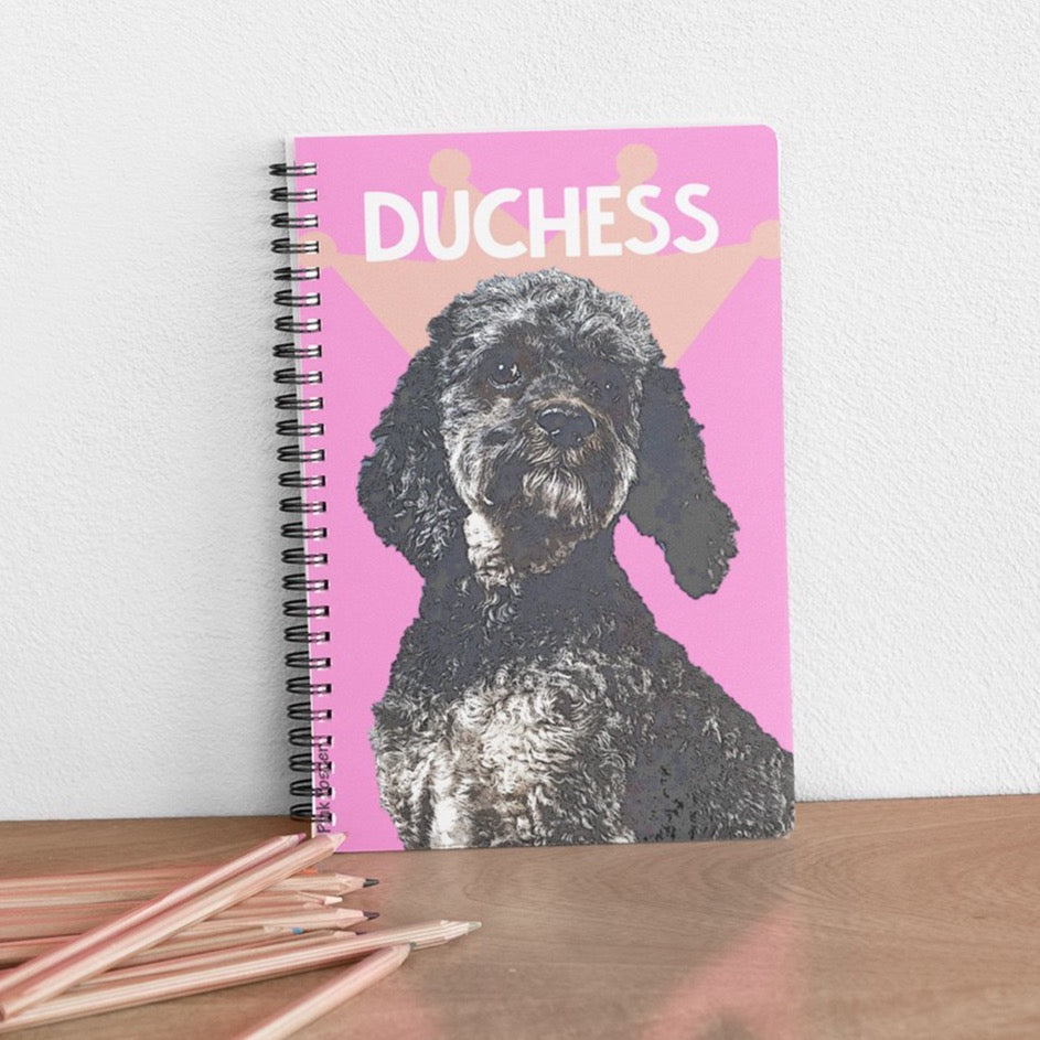 Custom Pet Art Notebook – Pop Your Pup!™